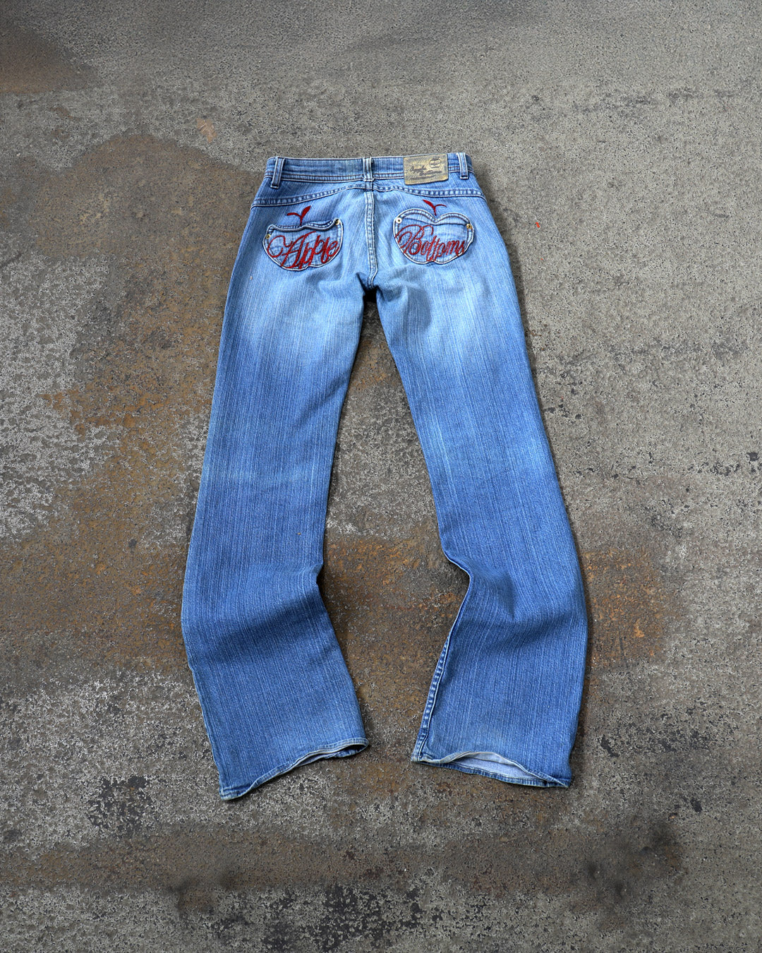 Y2k Apple Bottoms Jeans