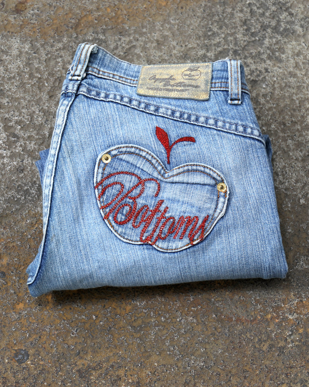 Y2k Apple Bottoms Jeans