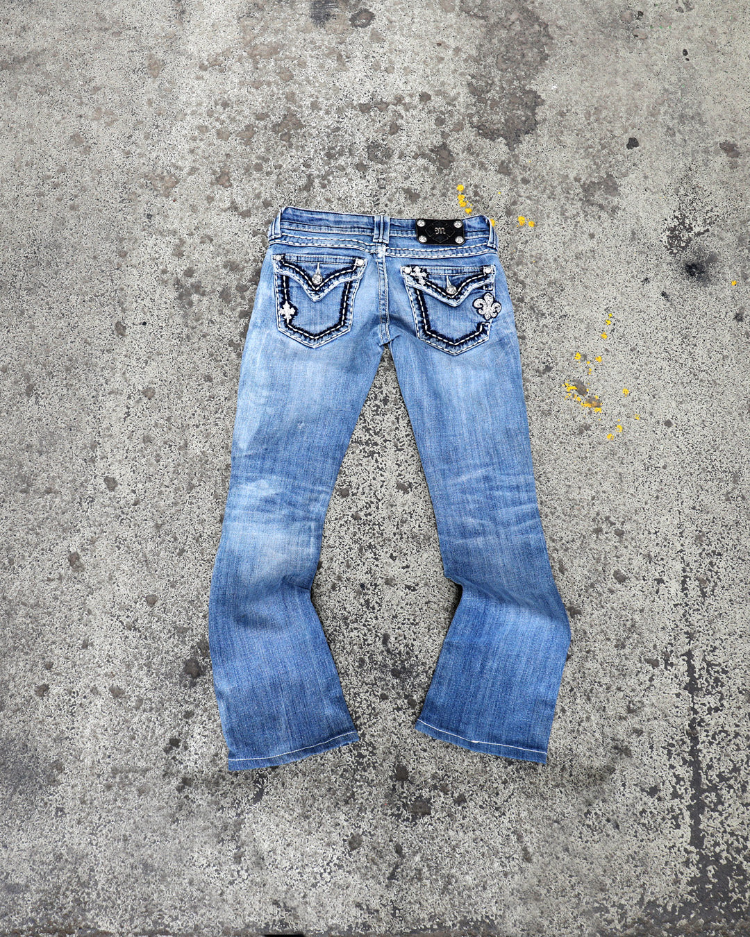 Miss Me Boot Cut Lowrise Jeans