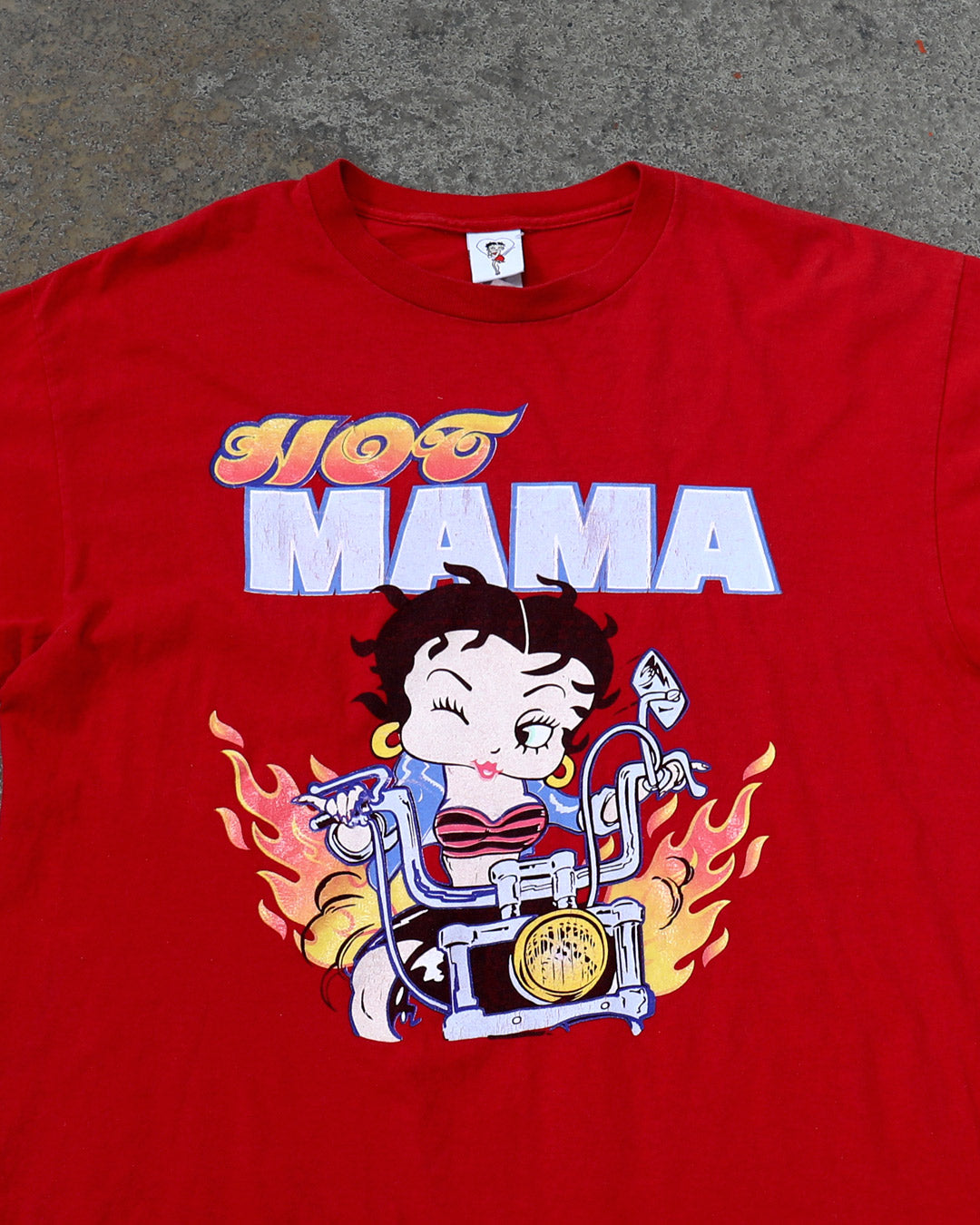 Betty Boop Biker Hot Mama Shirt