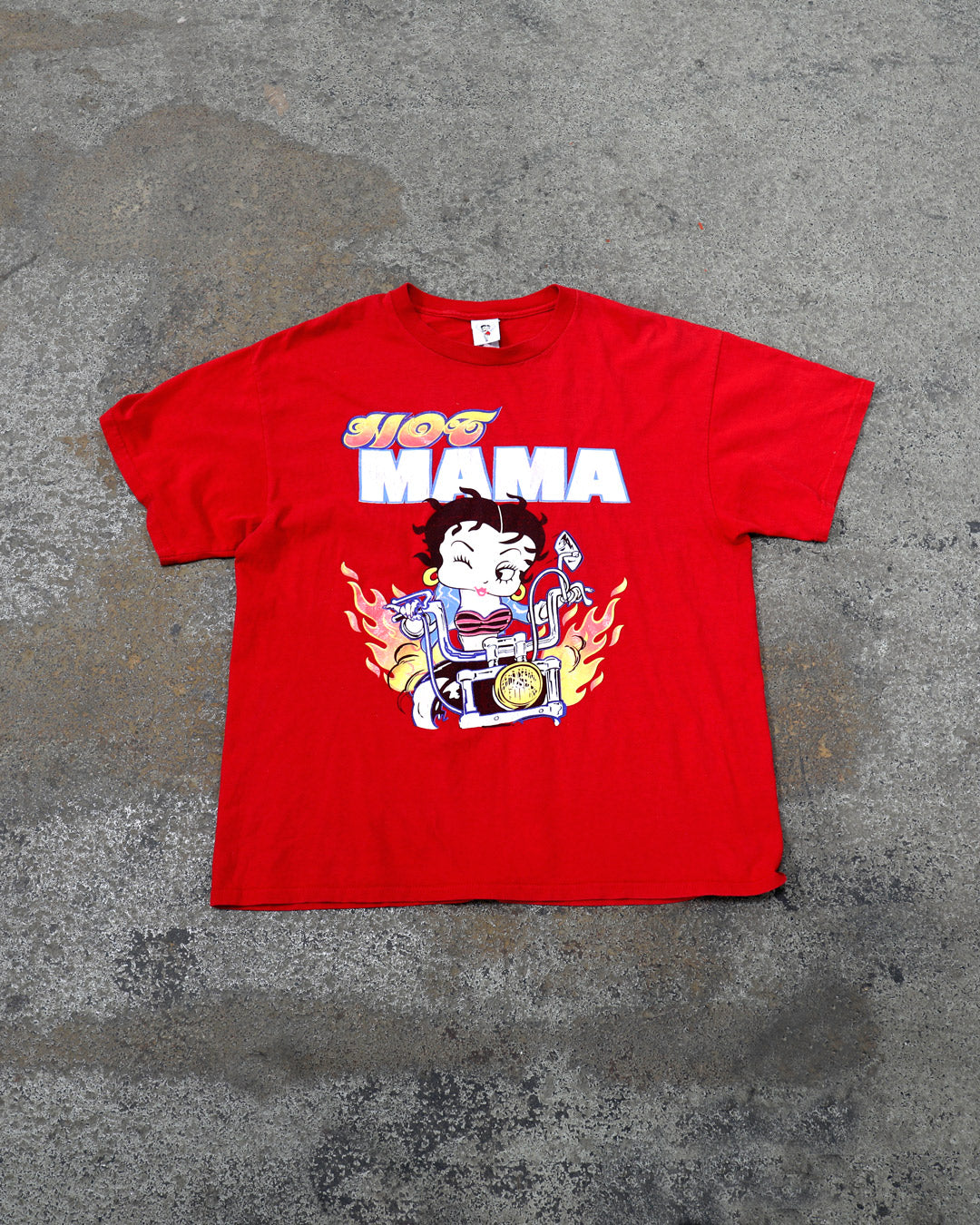 Betty Boop Biker Hot Mama Shirt