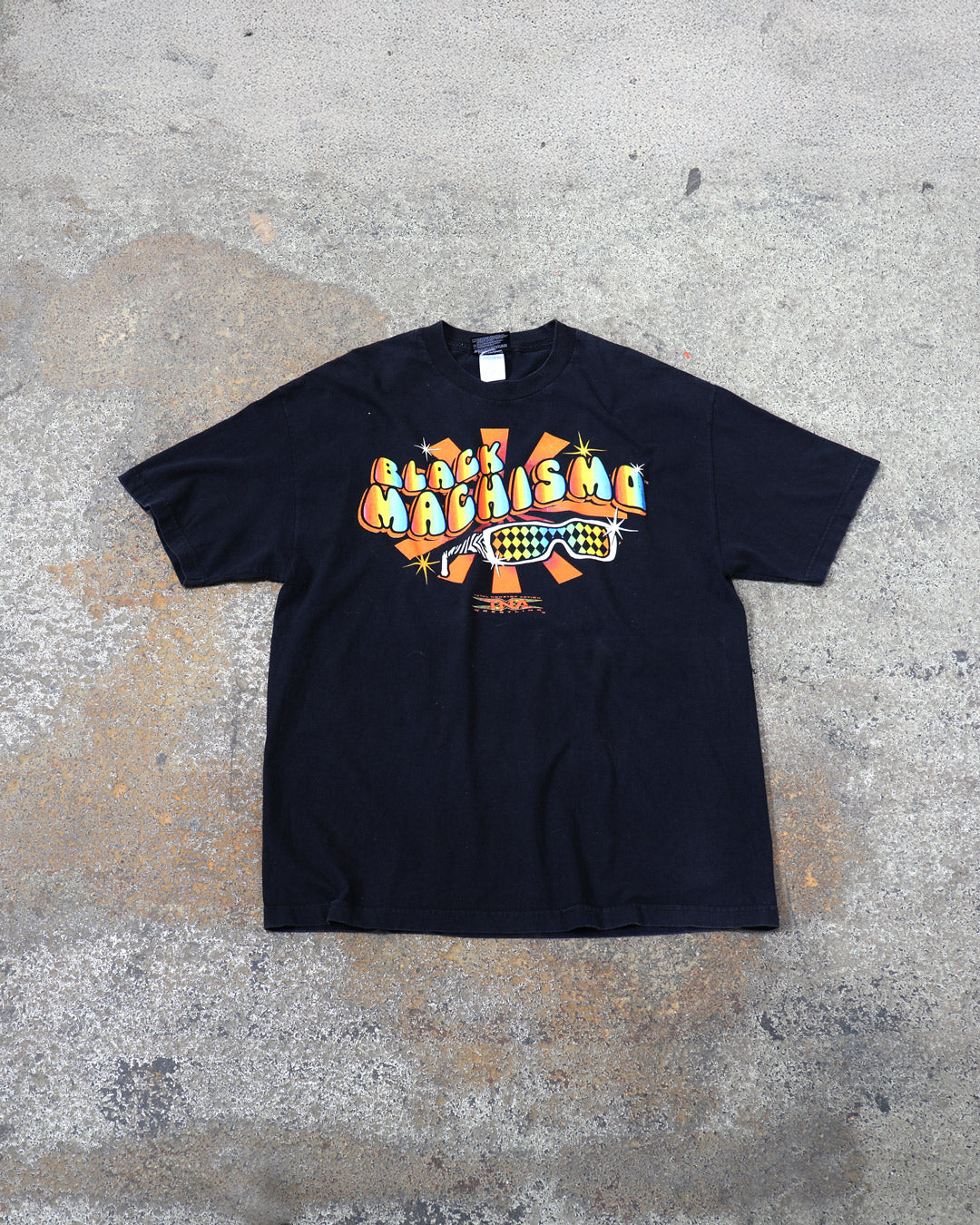 Vintage Black Machismo Jay Lethal TNA Shirt