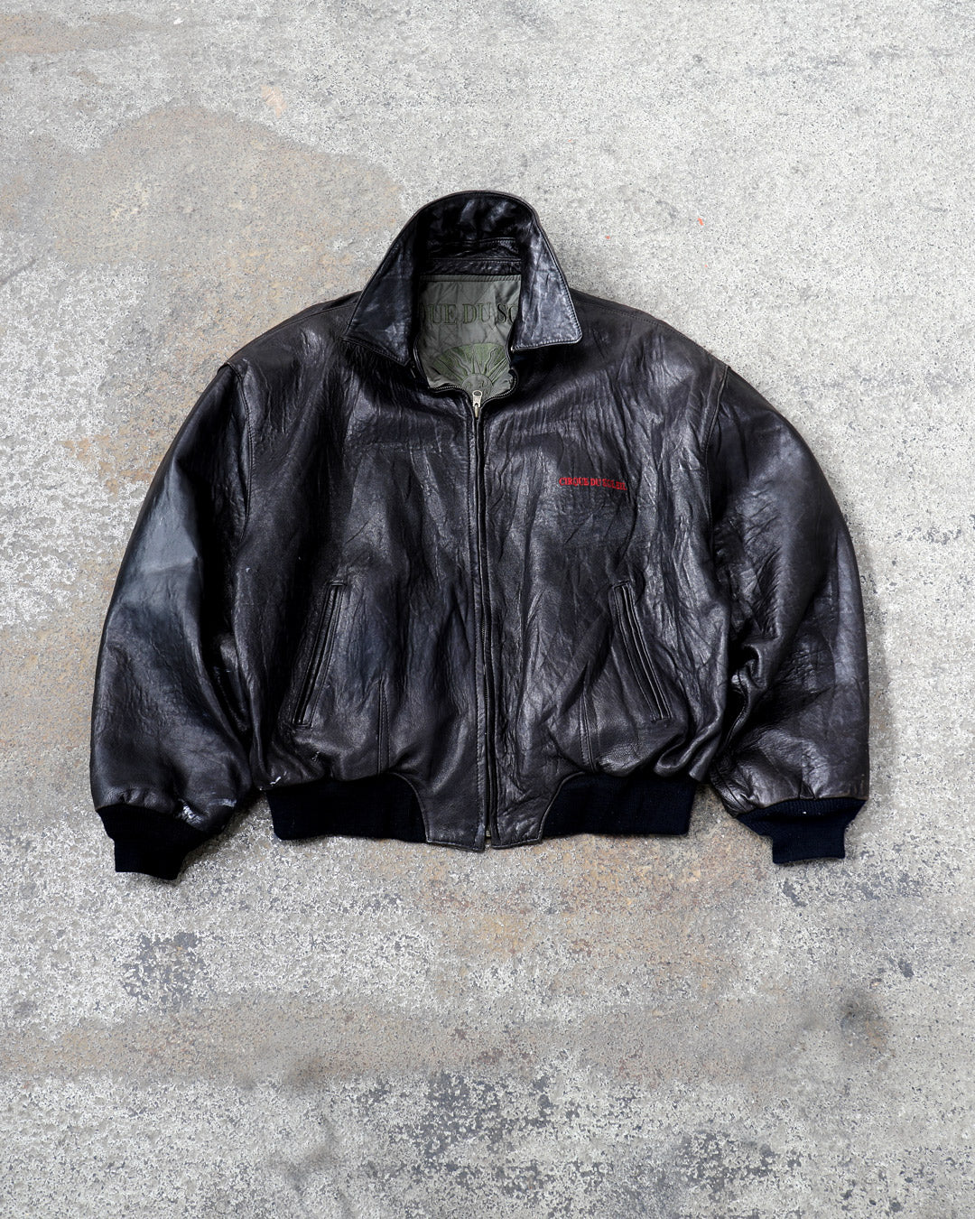 Cirque du Soleil Reversible Leather Jacket
