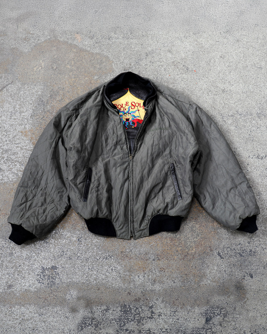 Cirque du Soleil Reversible Leather Jacket