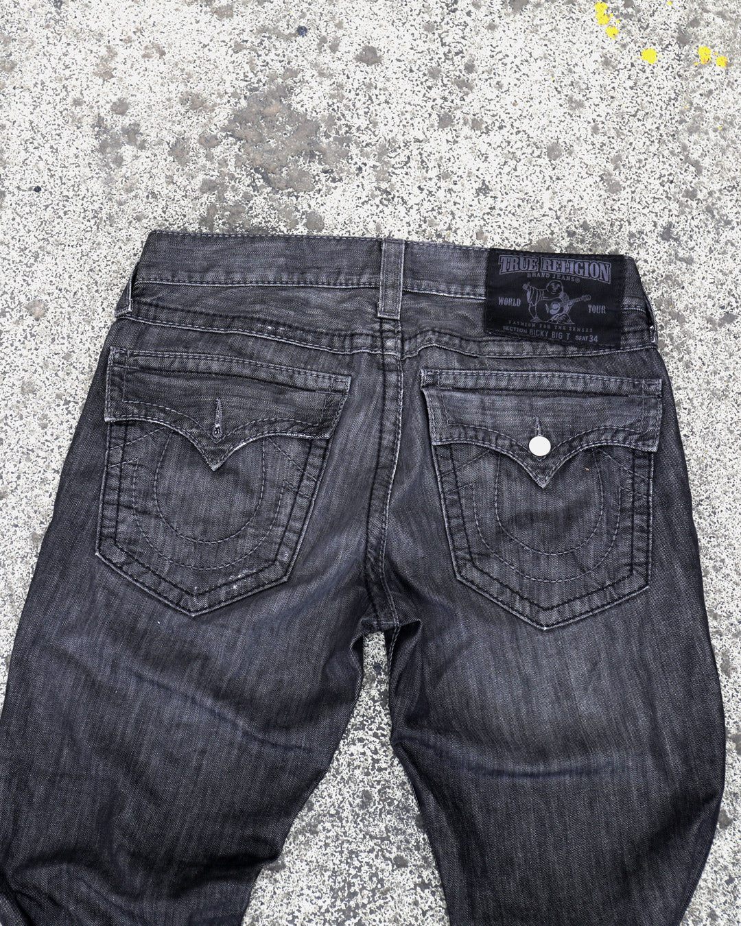 True Religion Made in USA Jeans Black