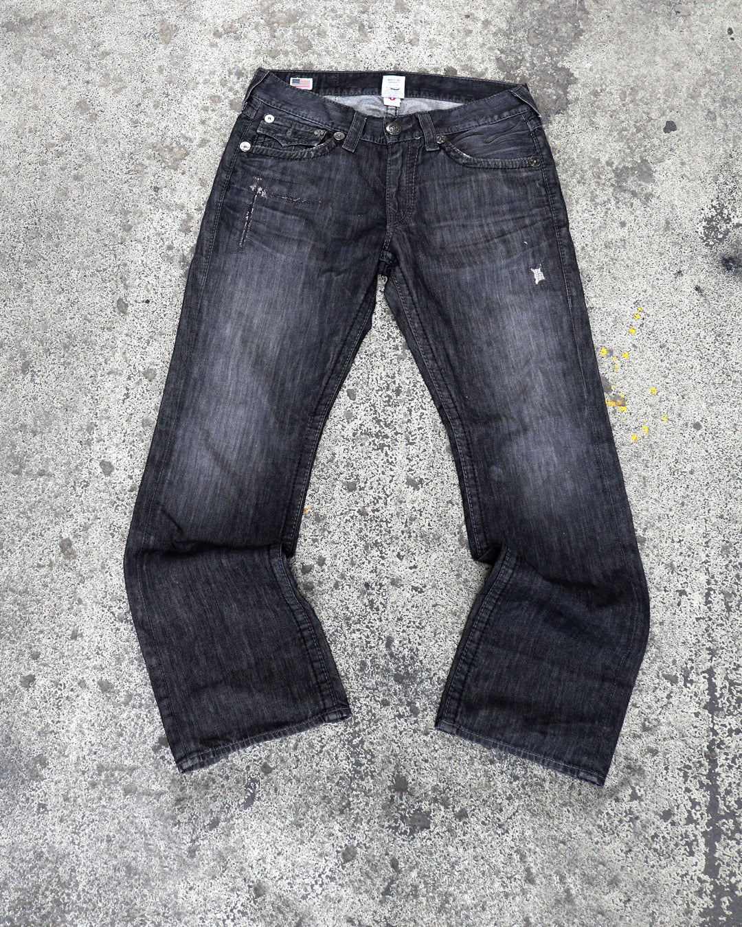 True Religion Made in USA Jeans Black