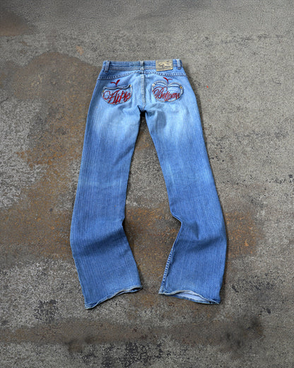 Y2k Apple Bottoms Jeans