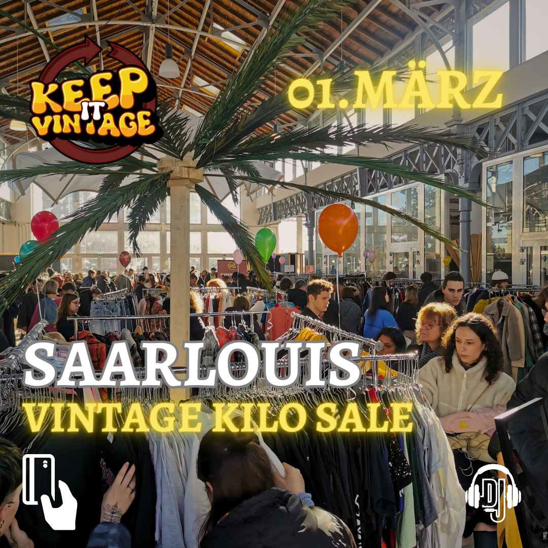 Vintage Kilo Sale • Saarlouis • Vereinshaus