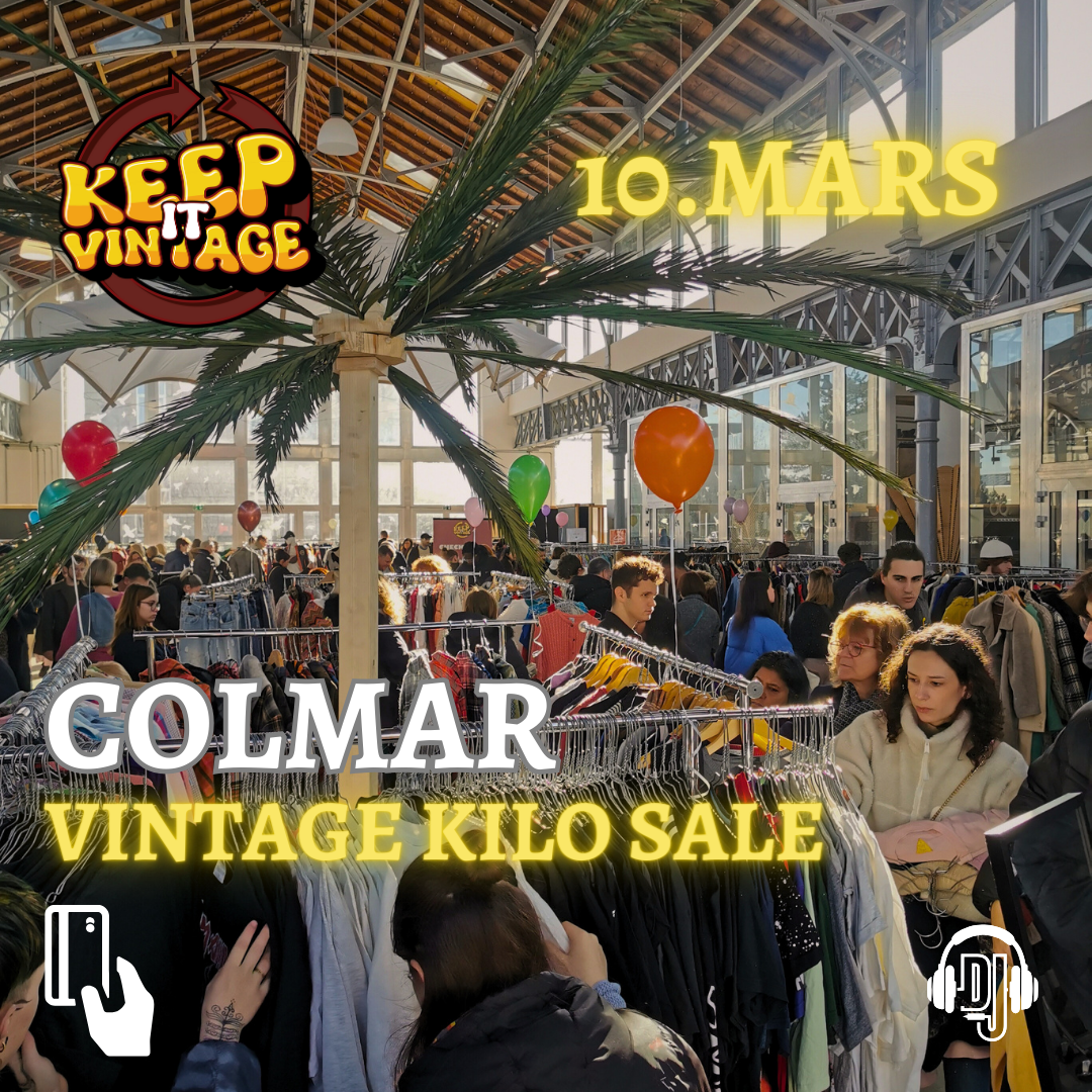 Vente Vintage au Kilo • Colmar • Cercle Saint-Martin