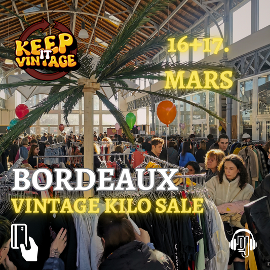 Vente Vintage au Kilo • Bordeaux • Le Garage Moderne 2