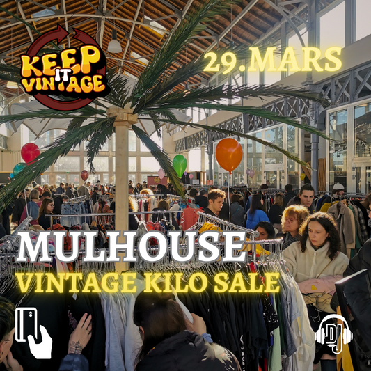 Vente Vintage au Kilo • Mulhouse • Le Grand Palais Gluck