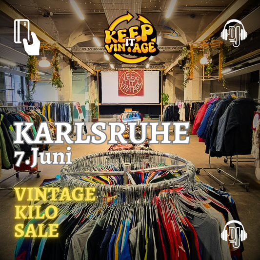 Vintage Kilo Sale • Karslruhe • Die Stadtmitte