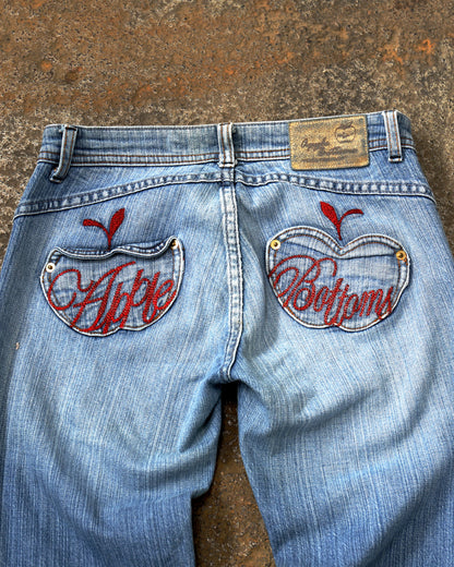 Y2k Apple Bottoms Jeans