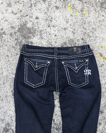 Miss Me Dark Blue Boot Cut Jeans