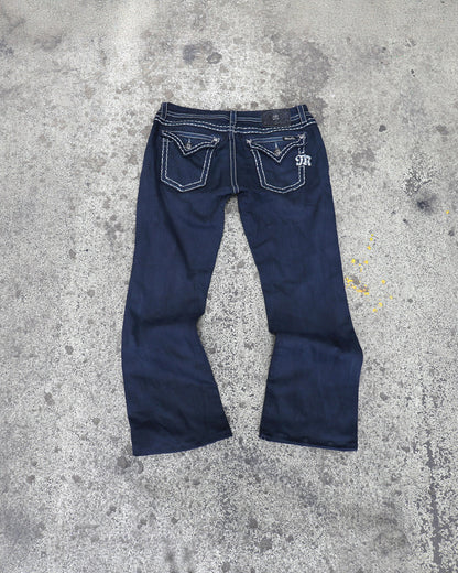 Miss Me Dark Blue Boot Cut Jeans