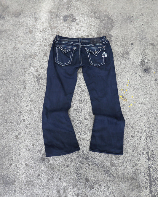 Miss Me Dark Blue Boot Cut Jeans