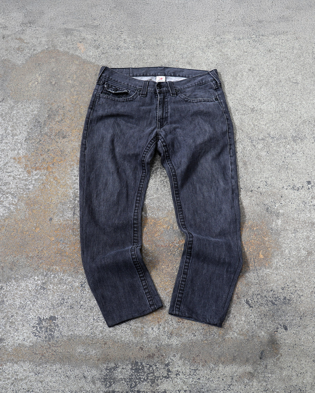 True Religion Made in USA Black Jeans