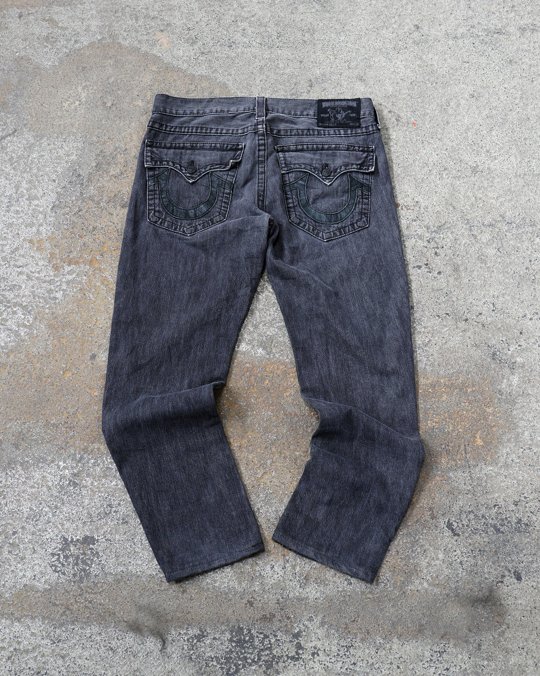 True Religion Made in USA Black Jeans