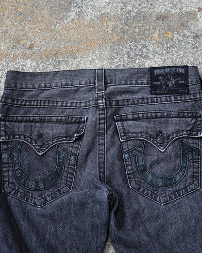 True Religion Made in USA Black Jeans