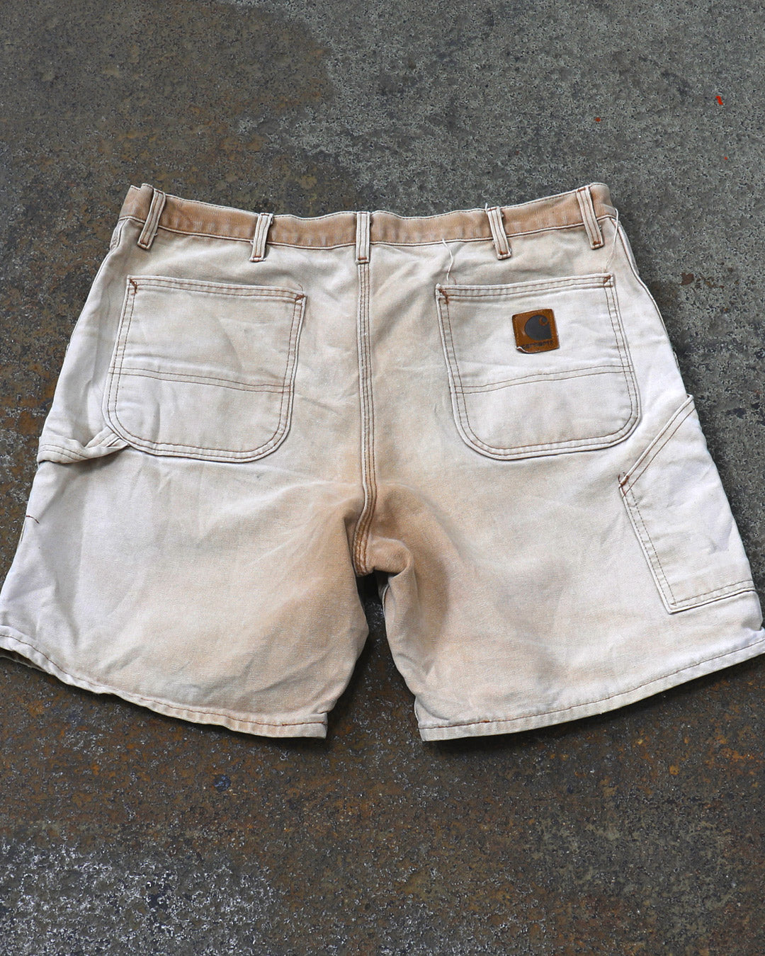 Washed Out Carharrt Carpenter Shorts