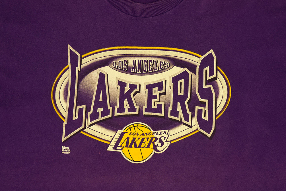 LA Lakers Pro Player Single Stitch T-Shirt XL