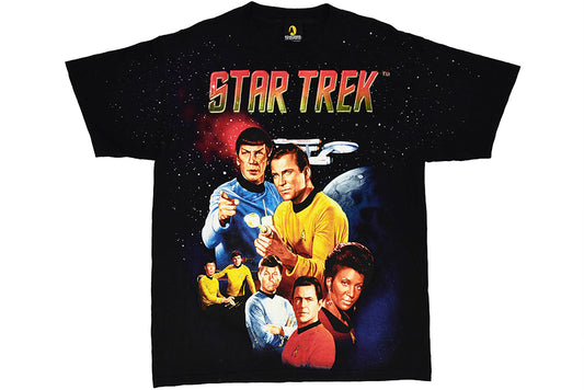 Star Trek Experience Las Vegas T-shirt à couture unique XL 