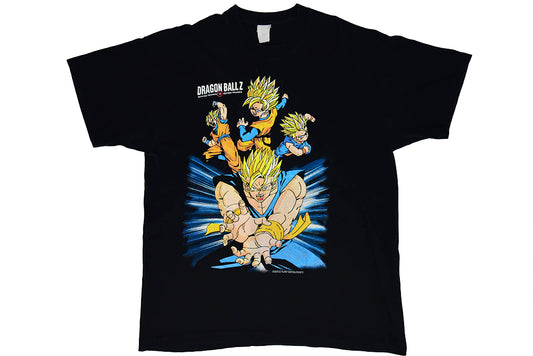 Dragon Ball Z Gokou Gohan Goten Trunks 1997 Single Stitch T-Shirt