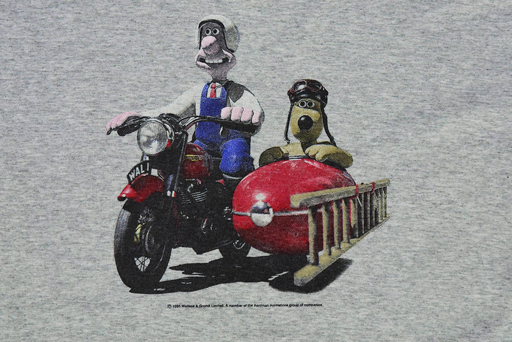 Wallace & Grommit 1995 Single Stitch T-Shirt L
