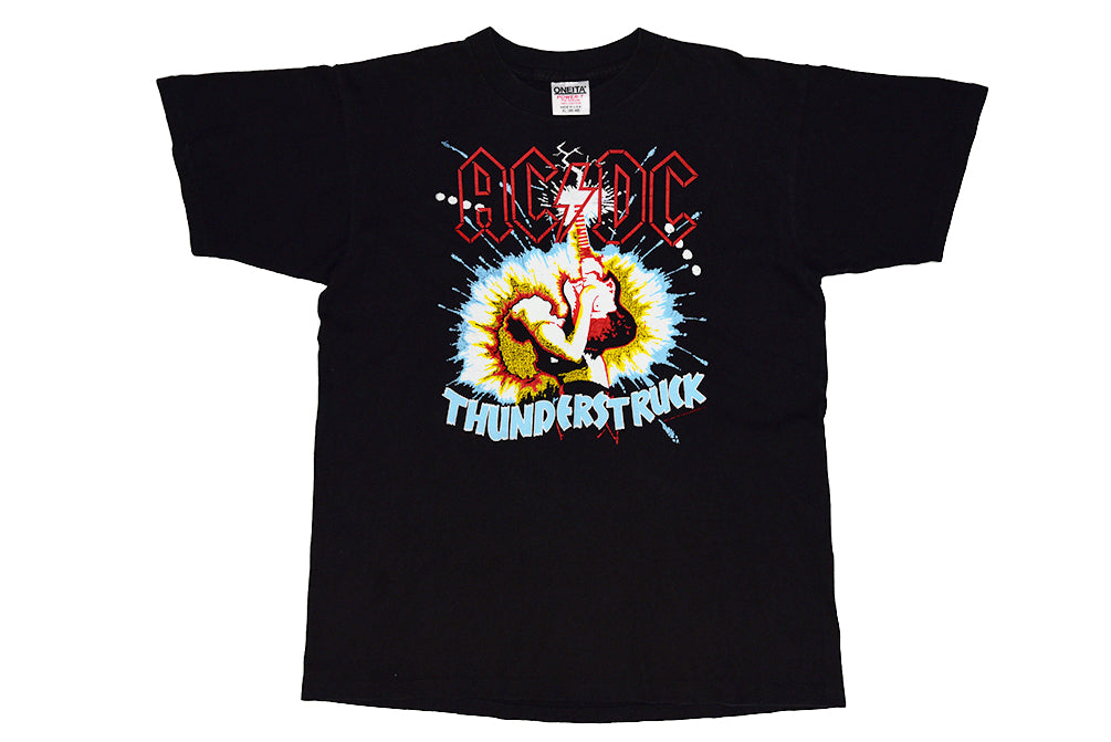 ACDC Thunderstruck Made in USA T-shirt à point unique XL 