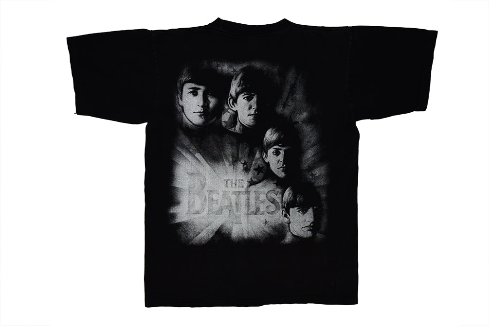 T-shirt à couture unique en coton épais The Beatles L 