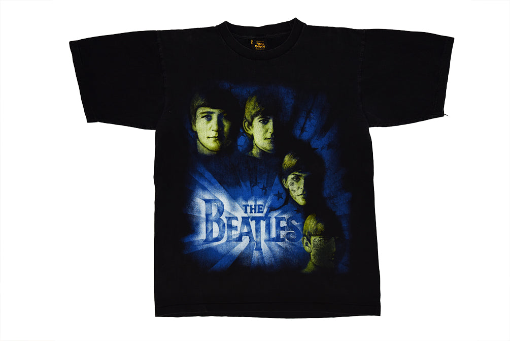 T-shirt à couture unique en coton épais The Beatles L 
