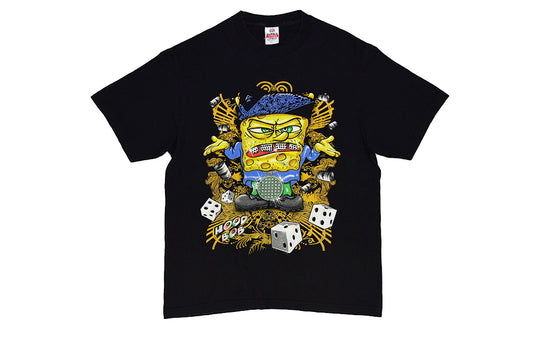 Spongebob Hood Bob Heavy Cotton Pre-Shrunk T-Shirt L