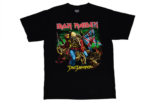 Iron Maiden The Trooper Heavy Cotton Bootleg T-Shirt XL