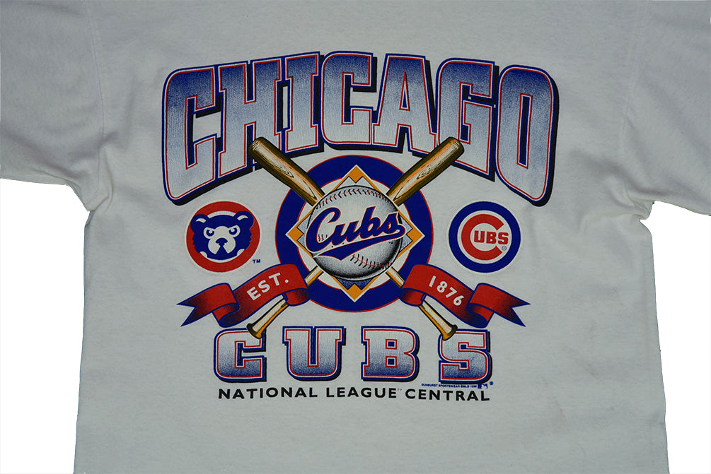 Chicago Cubs 1996 Single Stitch T-Shirt L