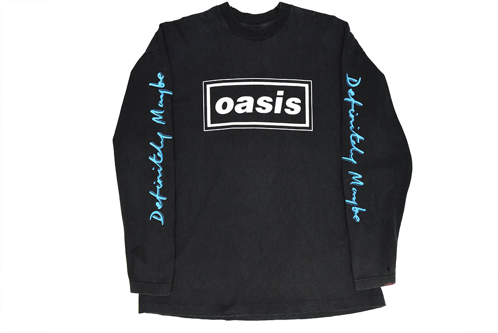 OASIS Definitely Maybe Single Stitch T-Shirt Longsleeve