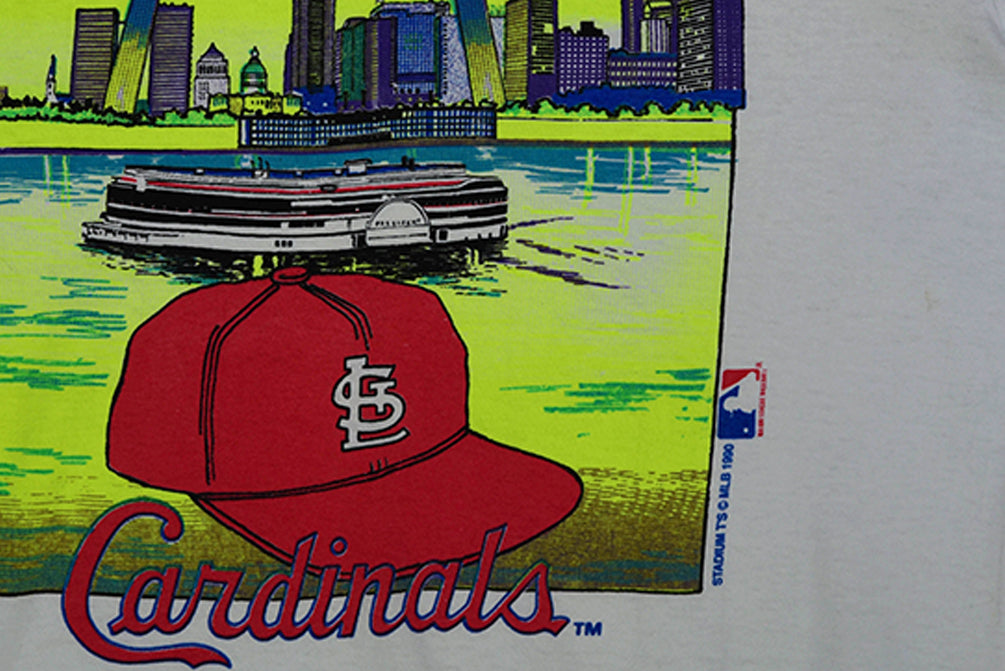 St. Louis Cardinals 1990 MLB Made in USA Single Stitch T-Shirt