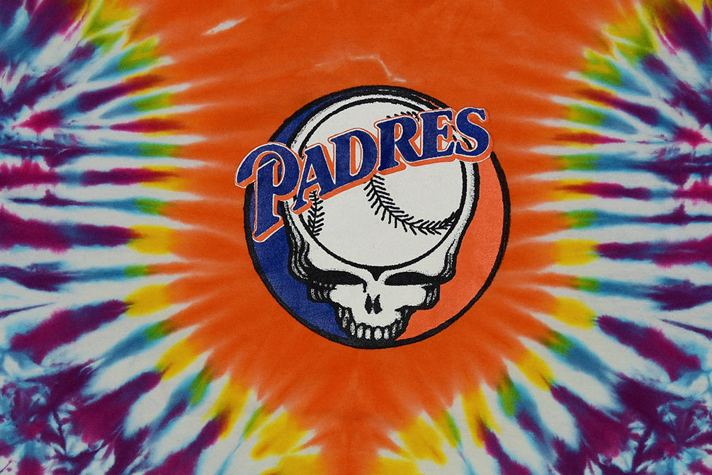 Grateful Dead Padres 90s T-shirt à point unique XL 