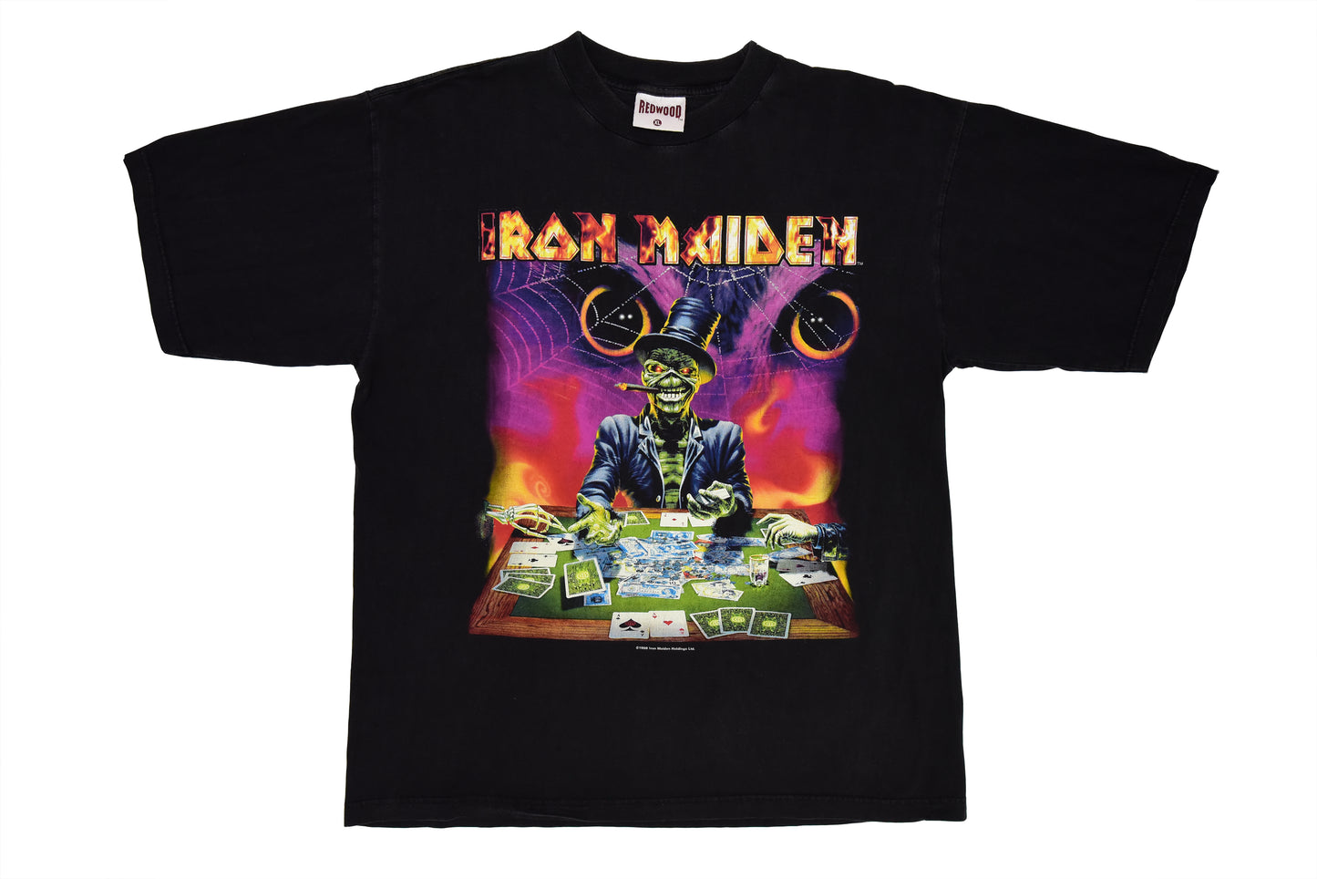 Iron Maiden 1998 Virtual World Tour T-Shirt XL