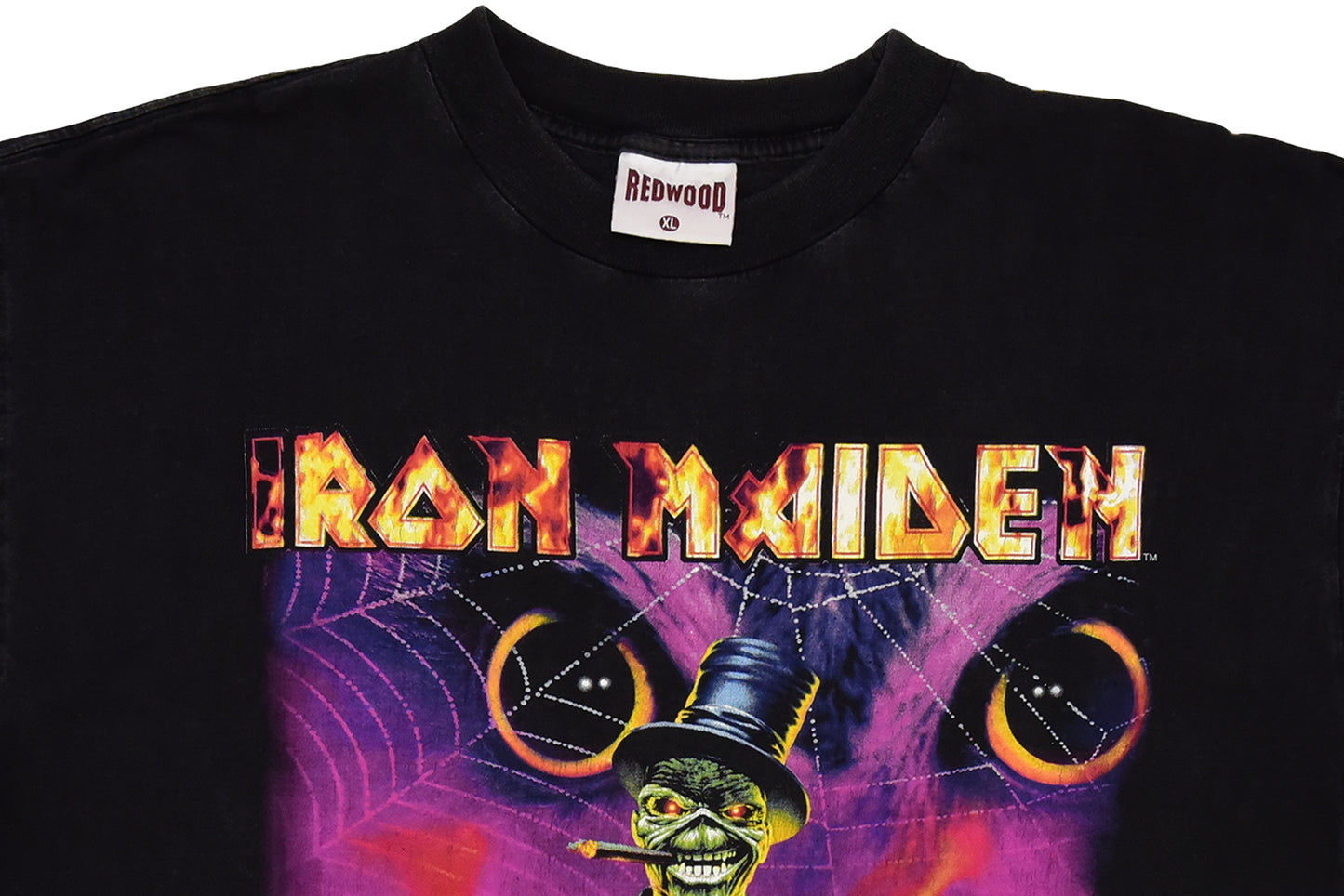 Iron Maiden 1998 Tour du Monde Virtuel T-Shirt XL 