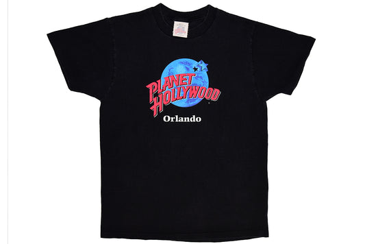 Planet Hollywood Orlando T-shirt à couture unique M 