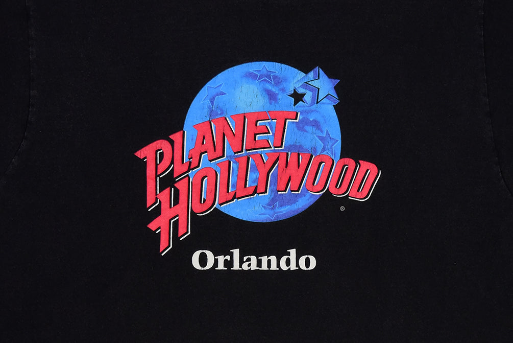 Planet Hollywood Orlando T-shirt à couture unique M 