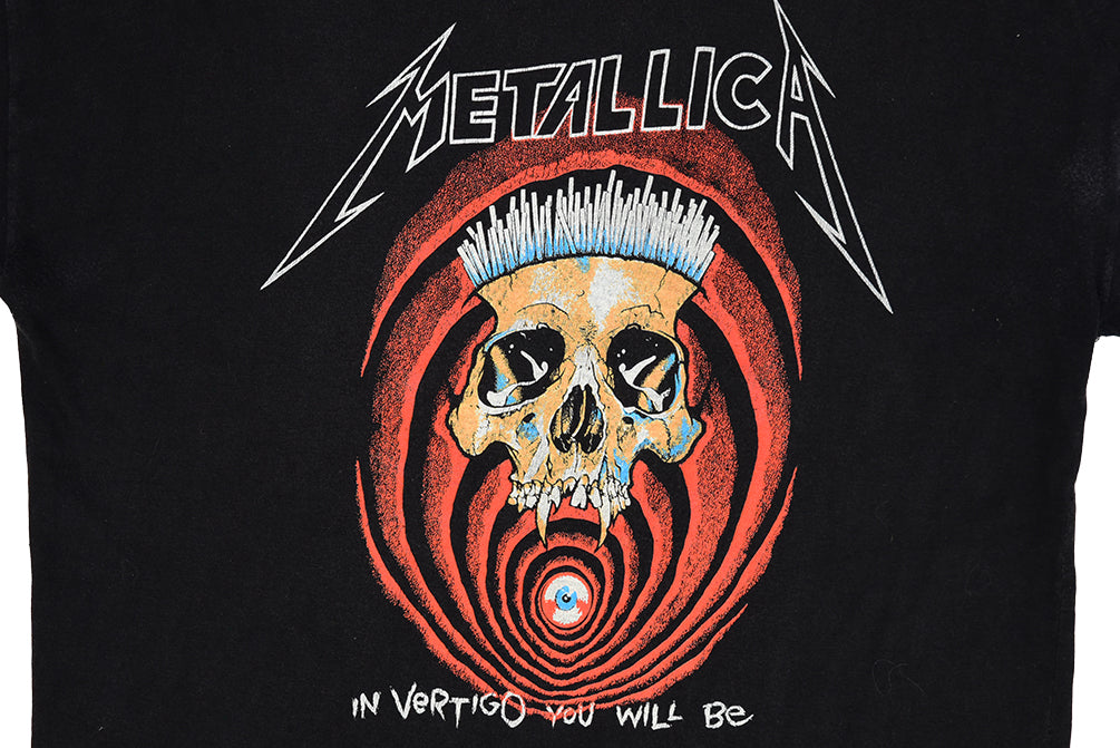Metallica "La paille la plus courte a été tirée sur vous" 1988 T-shirt Bootleg à point unique 