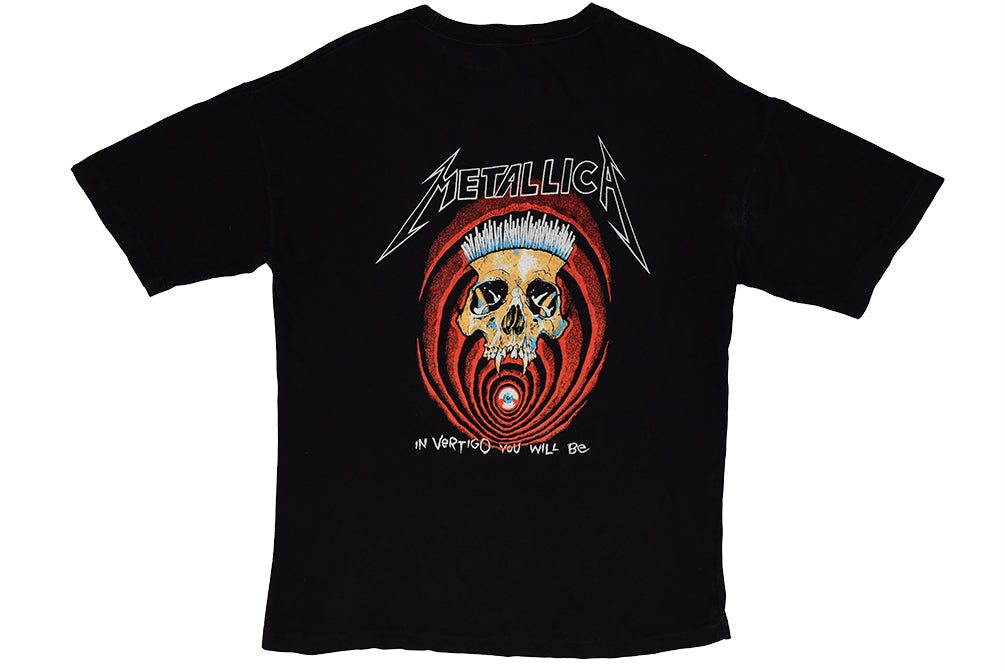 Metallica "La paille la plus courte a été tirée sur vous" 1988 T-shirt Bootleg à point unique 