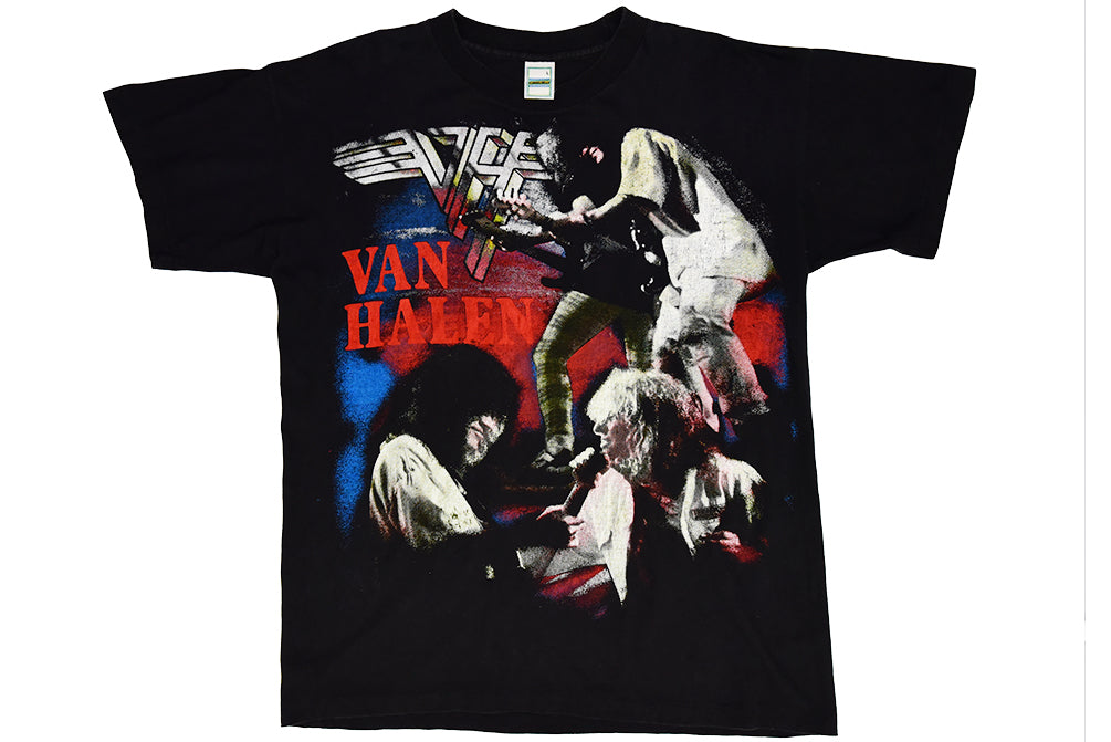 T-shirt à couture unique Van Halen L 